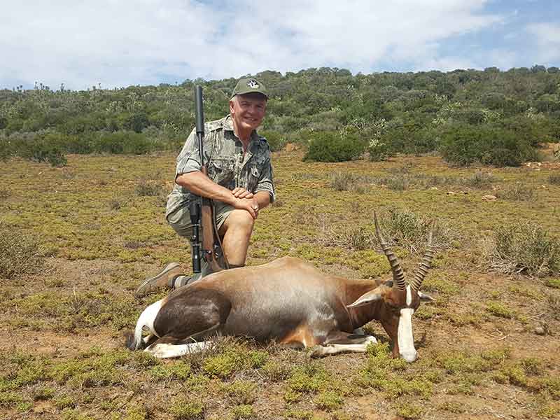 Bontebok hunting with Eastcape & Karoo Safaris South Africa