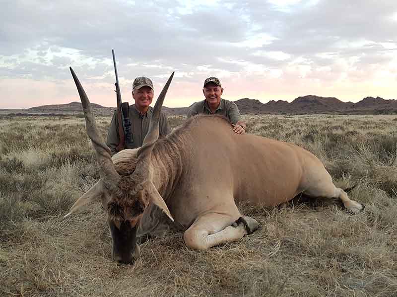 Eland hunting with Eastcape & Karoo Safaris South Africa