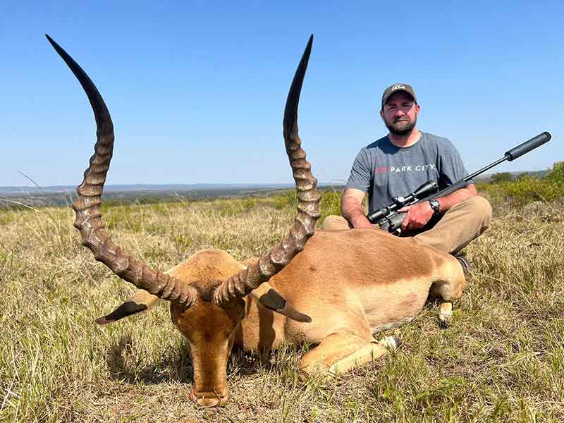 Impala hunting with Eastcape & Karoo Safaris South Africa