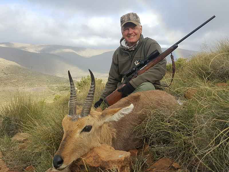 Mountain Reedbuck hunting with Eastcape & Karoo Safaris South Africa