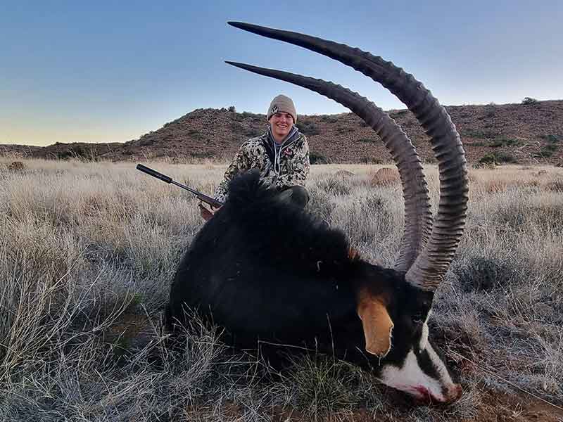 Sable hunting with Eastcape & Karoo Safaris South Africa