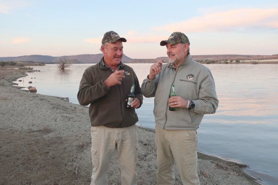 Dale & Ashley from Eastcape and Karoo hunting South Africa