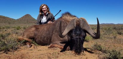 Hunting Black Wildebeest in Africa with Eastcape & Karoo Safaris